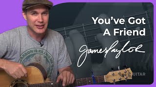 How to play You Got A Friend by James Taylor (Guitar Lesson SB-421)