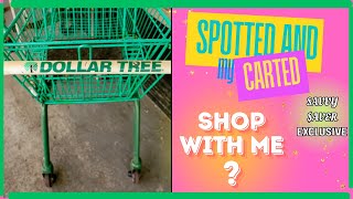 🛍️Dollar Tree SHOP WITH ME+ Walkthrough! SPOTTED and CARTED! 🛒