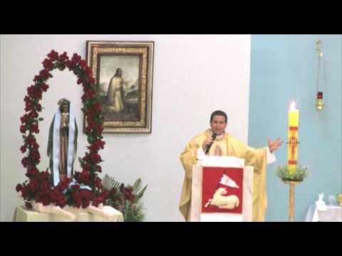 Homilia Missa das Rosas de 12 abril de 2010 - Paróquia Nossa Senhora de Guadalupe