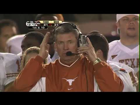 Best 4th Quarters: 2005 Rose Bowl (Texas vs. Michigan)