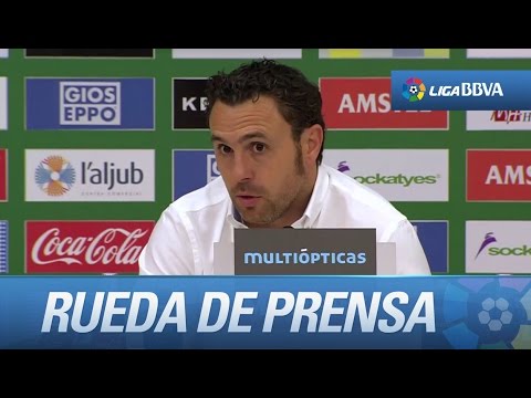 González: "Para el Elche era un partido importante. Nos ha sorprendido su fútbol directo" - HD