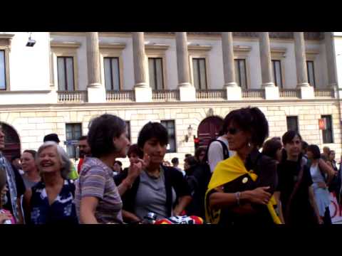 ABBA  corteo antirazzista Milano 19 09 09