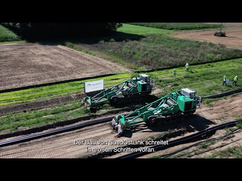 Pflugverfahren bei SuedOstLink