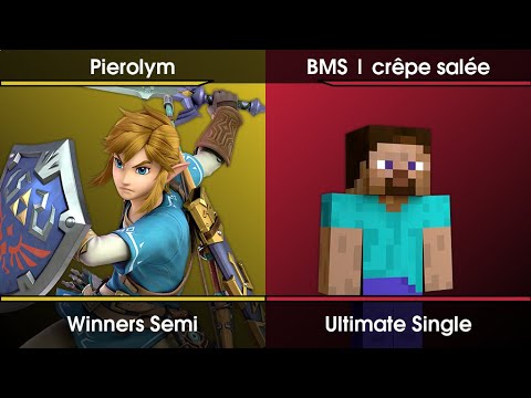 Magna Arena #72 Winners Semi - Pierolym (Link) Vs. crêpe salée (Steve) SSBU Ultimate Tournament