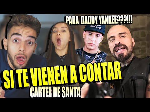 REACCION a SI TE VIENEN A CONTAR de CARTEL DE SANTA