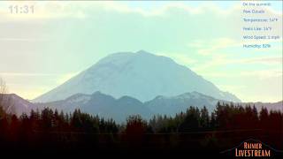 🌄 Mount Rainier Special All Day Livestream Broadcast - Is the Mountain Out