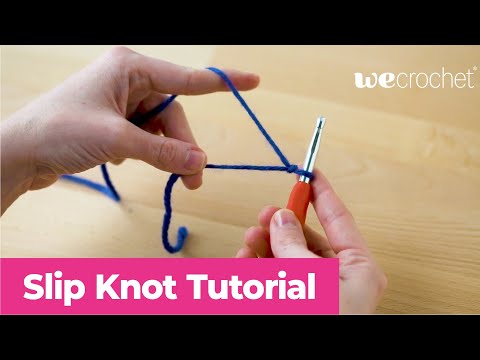 How to Slip Knot (Crochet)
