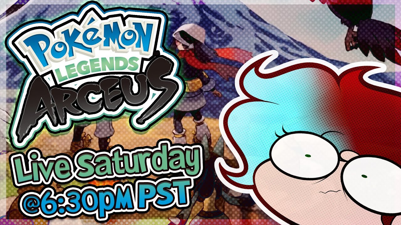 Arceus is Snapchatting Me | Playing Pokemon Legends Arceus Pt1!