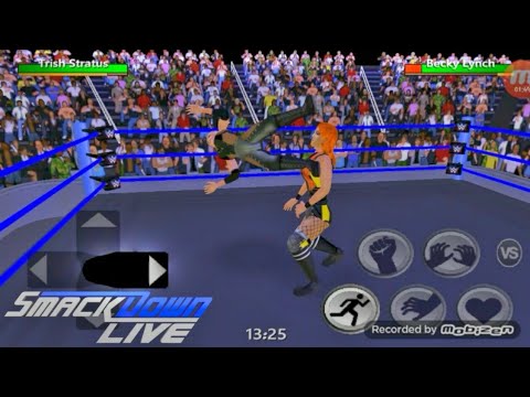 WR3D 2K19 SDLIVE BECKY LYNCH VS TRISH STRATUS.
