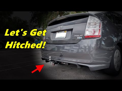2nd Generation Prius: Trailer Hitch and Wiring Harness Install