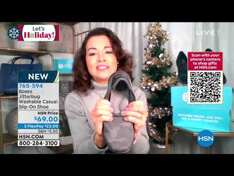 Bzees Jitterbug Washable Casual SlipOn Shoe