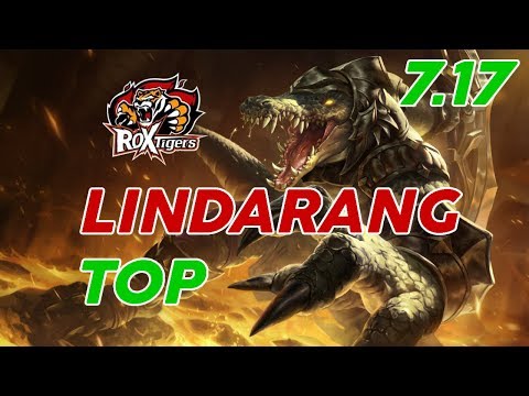 ROX Tigers Lindarang Renekton Top Patch 7.17 Pro Replay