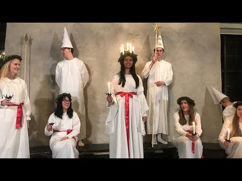 Luciakonsert med Young Cathedral Voices, Uppsala slott 13 december 2021