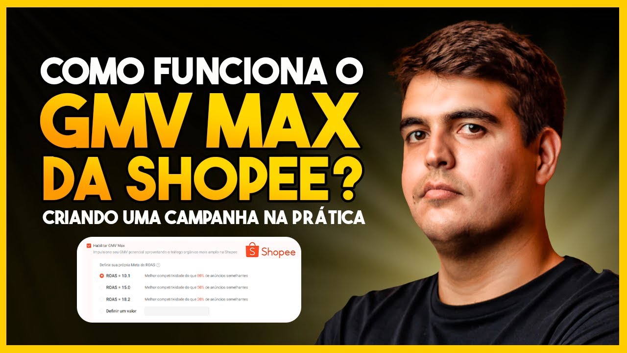 Como Funciona o GMV Max da Shopee