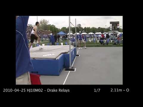 2010-04-25 Drake Relays - Tora Harris - High Jump
