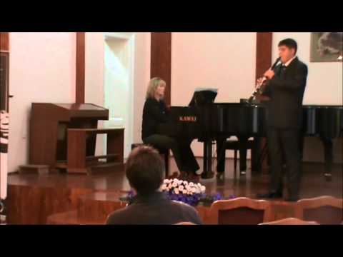 J: Naulais- Prise de Bec, A. Messager- Solo de Concours, klarinét és zongora