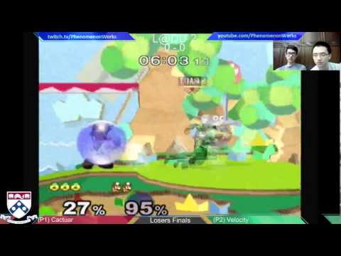 L@DU2 SSBM Singles Losers Finals: Cactuar vs Velocity