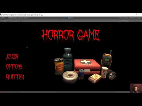 1 Unity jeu d horreur Mise en place du projet