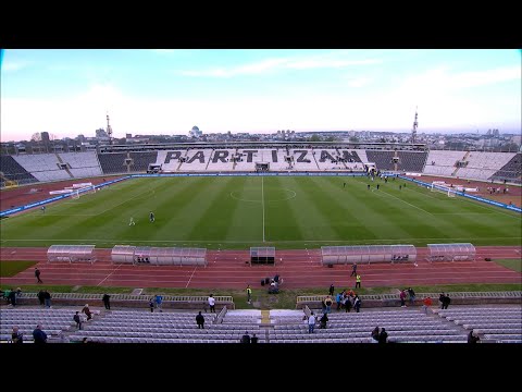 Utakmica 1/4 finala Kupa Srbije FK Partizan - FK Loznica 2:0
