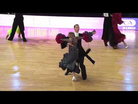 Justas Gedgaudas - Patricija Kairytė, LTU | WDSF World Open, Adults, ST (#AmberCouple2025)