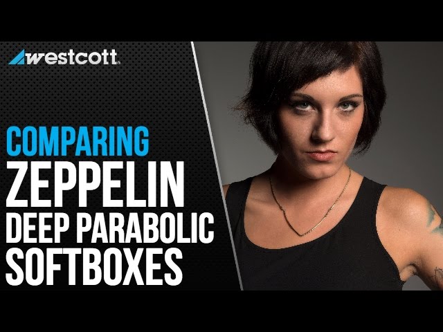 Video Teaser für Comparing Lighting Effects of Each Zeppelin Deep Parabolic Softbox