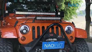 22 Inch Amber White Led light Bar with 6 Modes