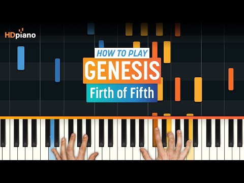 How to Play "Firth of Fifth" by Genesis | HDpiano (Part 1) Piano Tutorial