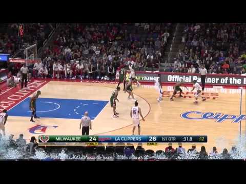 Chris Paul's Quickness Sickness   Bucks vs Clippers   December 20, 2014   NBA 2014 15 Season