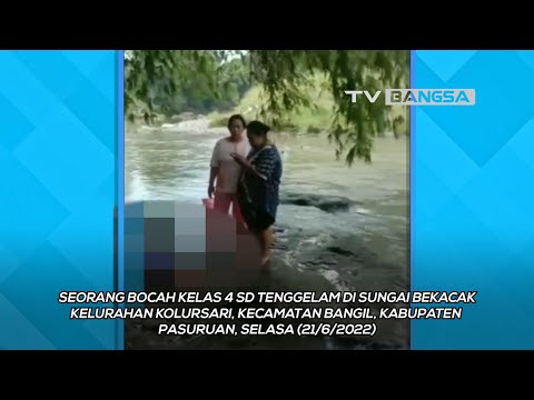 Hendak Tolong Temannya, Seorang Bocah Meninggal Terseret Arus Saat Mandi di Sungai Bekacak Pasuruan