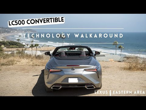 Lexus LC 500 Convertible - Interior/Technologies In-Depth Walk Around
