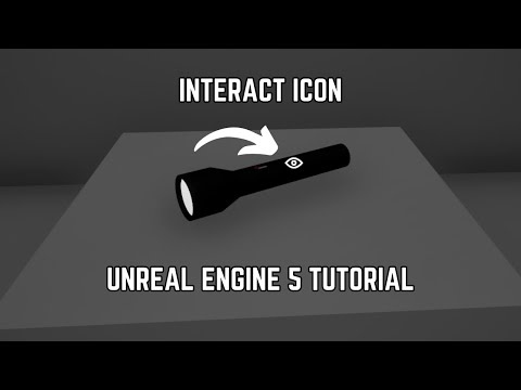 How To Make Interact Icon - Unreal Engine 5 Tutorial