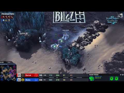 StartCraft Serral vs Stats 2018 WCS Global Finals Game1