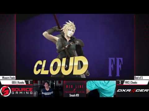 Red Line Smash 91 - Winners Finals - GGEA | Kosoku vs FRKS | Cheeks