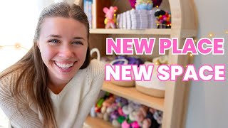 Unpack and Organize My Yarn Cabinet with Me!