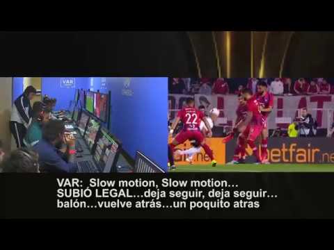 Se filtró el audio del VAR de River Cerro Porteño