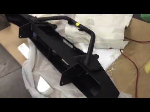 Smittybilt XRC Bumper Install On Xj Jeep
