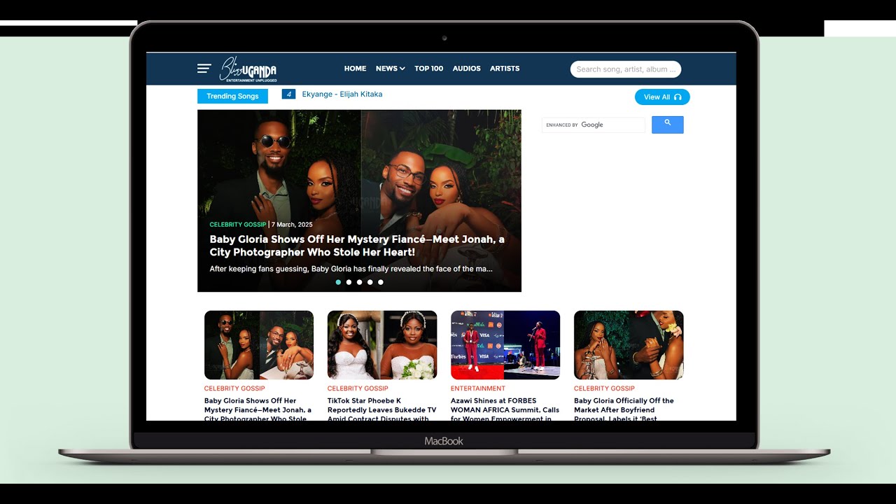 Blizz Entertainment News and Music Website Development