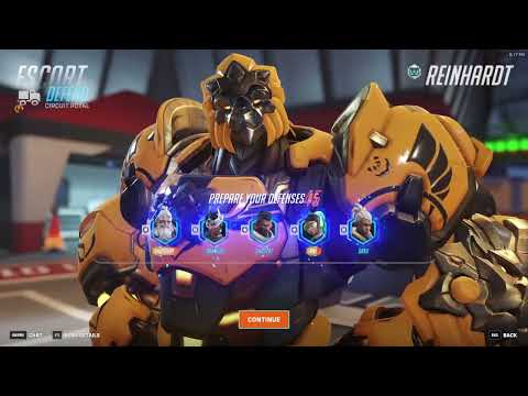 BEST REINHARDT in the WORLD - LHCLOUDY REINHARDT OVERWATCH 2 SEASON 17 TOP 500