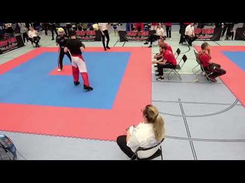 Wako German Open 2022 Fight: Fabian Robmann von der Kickboxing Academy Zürich