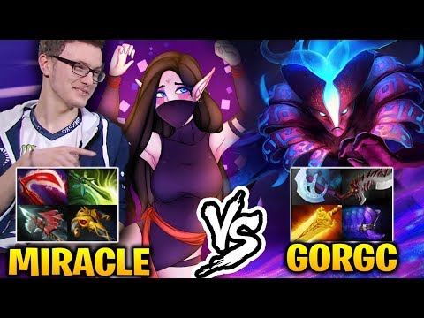 MIRACLE vs GORGC - Top Last Hit vs Top Networth Dota 2