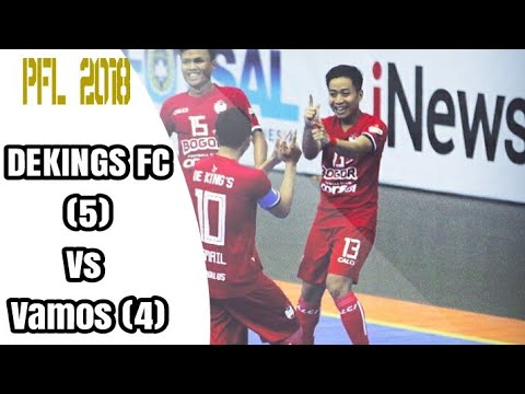 Detik detik kemenangan Dekings FC vs Vamos Mataram