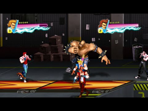 Double Dragon Neon 2 player 60fps