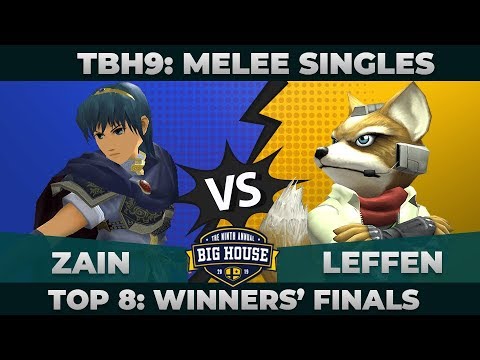 Zain vs Leffen - Top 8 Winners' Finals: Melee Singles - TBH9 | Marth vs Fox
