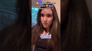 Young MHA Meets Current MHA Villain Edition 😈#myheroacademia #mha #bnha