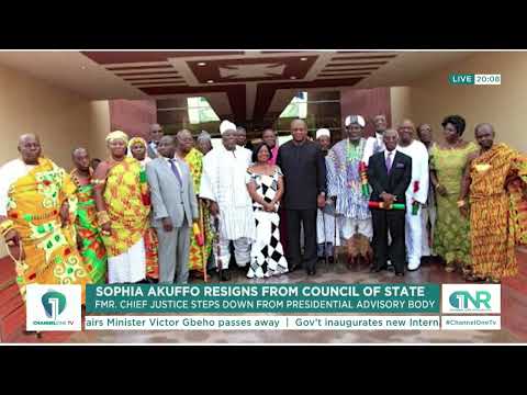 Fmr Chief Justice Sophia Akuffo Allegedly Resigns from Council of State After CJ Removal Proceedings