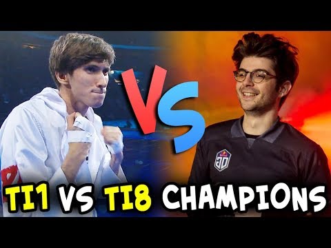 TI1 vs TI8 champions — DENDI vs Ceb