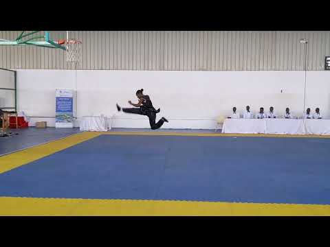 [2023] M° Liliose - Nan quan 3rd routine - silver medal 🥈- Rwanda Kung-Fu GMT Competition