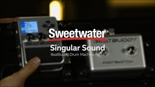 Video thumbnail for Singular Sound BeatBuddy Drum Machine Pedal Demo by Sweetwater