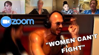 Andrew Tate DESTROYS Angry Karens In Feminism Zoom Classes!
