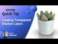KeyShot Quick Tip Creating Transparent Shadow Layers